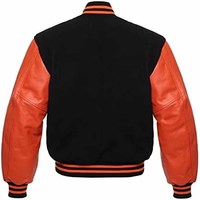 Veste de baseball d'hiver unisexe en polyester/coton, design tendance, logo sur le devant, activités de plein air