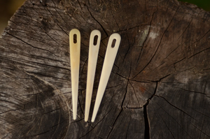 Aguja de Hueso Hecha a Mano para Coser Cuero y Trabajos Artesanales - Product Image 4