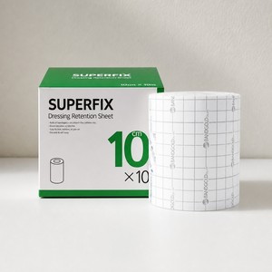 Fournitures médicales Superfix, ruban adhésif non tissé pour fixation, 10 cm x 10 m, fournitures hospitalières, matériel médical - Product Image 2