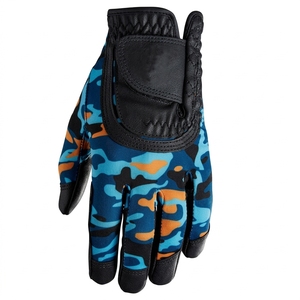 Guantes de Golf para Hombre, de Cuero Genuino, Ligeros, Impermeables, Elásticos, de Alta Calidad, para Mano Izquierda, con Cierre de Tirón, Estampado Digital - Product Image 2