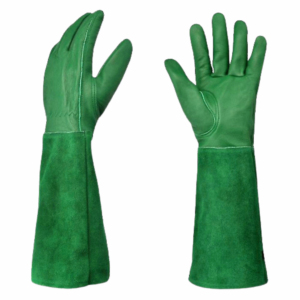 Premium High Quality Cowhide Grain Split Leather Cotton Lined Industrial Safety <b>Gloves</b> TIG Welding Hand Protection Heavy Duty - Product Image 3
