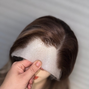 Perruque entièrement en dentelle de haute qualité, cheveux fins de bébé, texture ondulée, couleur naturelle, perruques en cheveux humains vietnamiens - Product Image 6