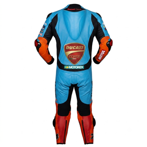 ชุดแข่งรถมอเตอร์ไซค์ Pol Espargaro MotoCP หนังวัวและหนังจิงโจ้ หนา 1.3 มม. พร้อมเกราะป้องกัน CE - Product Image 2