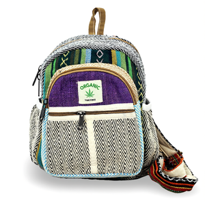 Hemp Cotton <b>Mini</b> <b>Backpack</b> Promotional Product - Product Image 2