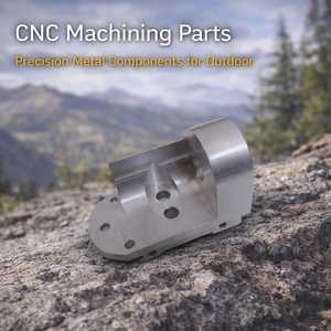 ชิ้นส่วนเครื่องจักรกลซีเอ็นซีและชิ้นส่วนโลหะที่มีความแม่นยำสูง พร้อมด้วยการตัดลวดด้วยไฟฟ้า (Wire EDM) สำหรับงานกลางแจ้ง - Product Image 2