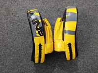 Équipement d'entraînement pour jumeaux, protection pour le punching, mitaines multicolores de qualité supérieure en cuir de vache véritable, pour Muay Thai et Kickboxing