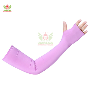 Manchons de bras de jeu pour hommes en Spandex/Polyester extensible, impression par sublimation, 160g, personnalisables pour équipes, OEM - Product Image 2