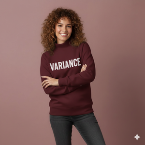 Sudadera Moderna para Mujer, Estampada, de Invierno, Cuello Alto, Transpirable, de Secado Rápido, Corte Ligeramente Largo, Tejido Refinado - Product Image 1