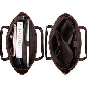 กระเป๋าโท้ทหนังแท้ AZORES SPORTS รุ่นใหม่ล่าสุด ดีไซน์สำหรับผู้หญิง พร้อมซิปปิด สายสะพายไหล่ ทนทาน เหมาะสำหรับกิจกรรมกลางแจ้ง  รับสั่งทำตามแบบ - Product Image 4