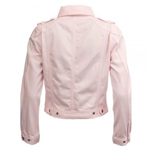 Nouvelle arrivée, veste en jean courte pour femmes, manches longues, streetwear décontracté, veste en jean de haute qualité, fabricant OEM, fournisseur - Product Image 5