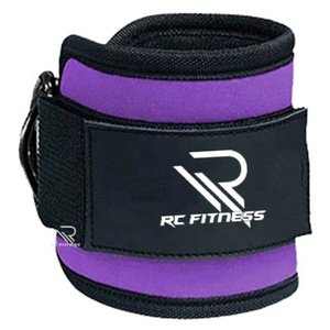 RC Fitness Wear <b>Ankle</b> Straps for Weightlifting Gym Workout-Custom Adjustable <b>Ankle</b> <b>Support</b> Neoprene Spandex/Nylon Material Keep - Product Image 1