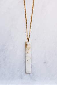 Collar de cuerno auténtico hecho a mano para mujer, joyería tribal bohemia, cadena de cuerda ajustable, accesorio de moda - Product Image 3