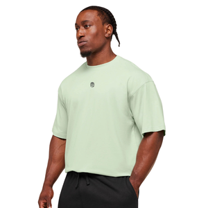 Camiseta Deportiva Extra Grande para Hombre, Transpirable, de Alto Rendimiento, para Entrenamiento Atlético, Ajuste Holgado, Color Verde Arcilla - Product Image 3