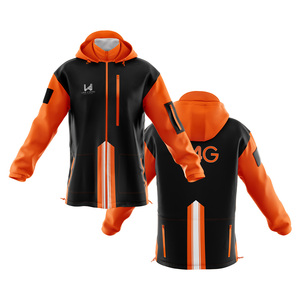 Veste de ski et snowboard pour homme grande taille, écologique, imperméable, coupe-vent, respirante, séchage rapide, fermeture éclair - Product Image 6