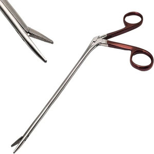 Pinzas Micro Hartman Alligator Premium de 5.5 Pulgadas, Pinzas ORL de Acero Inoxidable con Diseño de Mandíbula Curva y Puntas de Precisión Fina - Product Image 1