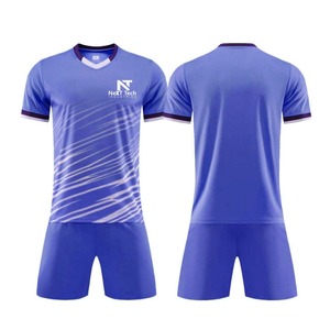ชุดกีฬาผู้ชายใส่สบาย ชุดฟุตบอล โพลีเอสเตอร์ 100% ชุดฟุตบอลสั่งทำพิเศษสำหรับผู้ชาย - Product Image 2