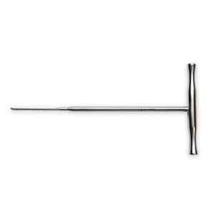 Élévateur dentaire luxateur manuel en acier inoxydable, instrument chirurgical incurvé pour extraction radiculaire minimale d'invasivité - Product Image 3