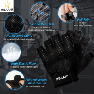 Guantes de Entrenamiento - Guantes de Gimnasio Ligeros y Transpirables para Ejercicio de Hombres y Mujeres - Product Image 2