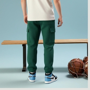 Pantalones Deportivos de Algodón para Hombre, Pantalones para Correr, Ropa Casual de Calle, Cintura Media Elástica con Cordón Ajustable, Servicio OEM de Calidad Personalizada - Product Image 3