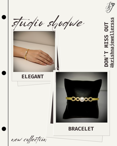 Luxury Gold Plated <b>freshwater</b> <b>Pearl</b> <b>Bracelet</b> with antitarnish polish and Infinity Design Fashion Bangle for Women - Product Image 3