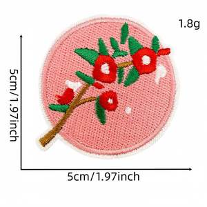 Élégante Broderie Orchidée Thermocollante pour Casquette de Baseball, Chapeau, Sac à Dos, Veste, Vêtements DIY, Vente en Gros - Product Image 5