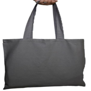 Bolsas de Lona con Impresión Personalizada de Gran Capacidad, Asas de Algodón Orgánico, Bolsa de Compras Reciclable para Supermercado - Product Image 4