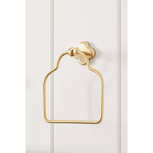 Anillo para toallas de metal y hierro duradero, montado en la pared, acabado negro, perfecto para el hogar, hoteles, baño y accesorios de aseo. - Product Image 5