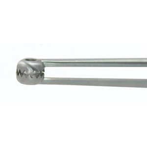 Bayonet Tissue Grasping Forceps 22cm Stainless Steel Surgical <b>Instrument</b> Reusable for <b>Neurosurgery</b> and ENT Procedures - Product Image 3