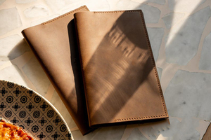 Carpeta Delgada de Cuero Genuino para Facturas de Restaurante con Cierre Magnético, Presentador de Cheques, Libreta de Pagos para Cafetería al por Mayor LBH-0045 - Product Image 2