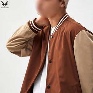 Street Wear Varsity Jackets OEM Custom Colorful Long Sleeve Varsity Jackets Good Quality Make Your Own Best Varsity Jackets - Product Image 4