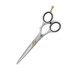 Ciseaux de coiffure de qualité professionnelle en acier inoxydable, ciseaux de barbier avec vis de tension réglable, repose-doigts ergonomique, ciseaux de barbier - Product Image 6