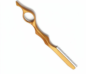 <b>Single</b>-Finger Disposable Stainless Steel High Quality Face & Body Hair Trimming <b>Razor</b> with <b>Single</b> <b>Blade</b>-Salon Barber Use - Product Image 6