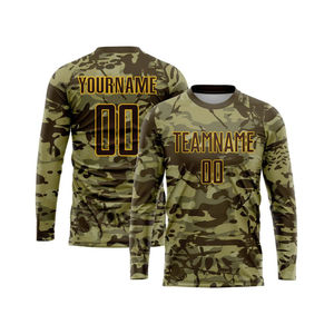 Camiseta de Fútbol de Manga Larga Premium BAND BROTHERS, Transpirable, de Secado Rápido, para Entrenamiento Deportivo, con Logotipo Personalizado, de Poliéster - Product Image 1