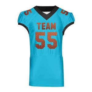 Maillot de football américain premium, meilleure broderie, grande taille adulte, numéro et nom de l'équipe, maillot de football américain pour entraînement - Product Image 3