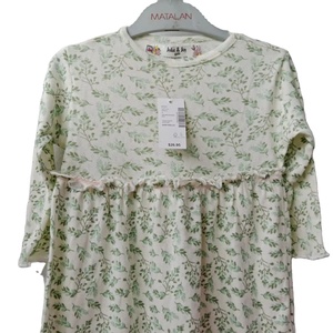 Robes à fleurs d'été pour filles pour petits et moyens enfants ODM Supply Daily Wear Floral Print Cartoon Pattern Dress for Children - Product Image 1