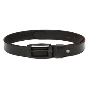 Cinturón de Cuero Genuino de Vaca Vintage Ecológico de Alta Calidad Diseñado por G.K. INTERNATIONAL CB 3747 para Hombre con Hebilla de Latón - Product Image 2