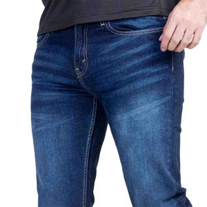 Jean droit en denim foncé pour homme, coupe droite, respirant, en coton/élasthanne, décontracté, coupe régulière – Nouvelle collection automne/hiver – Vente chaude - Product Image 5
