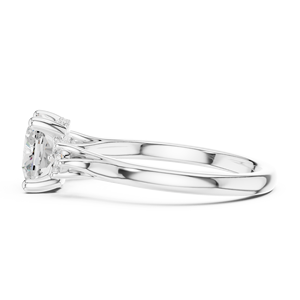 IGI Certified Lab Grown Diamond Oval Cut <b>14K</b> <b>Gold</b> <b>Ring</b> for Women Elegant Sparkling Luxury Jewelry Gift for Everyday Wear - Product Image 4