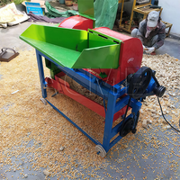 Batteuse multifonctionnelle facile à utiliser batteuse à moteur diesel maïs blé soja riz sorgho millet