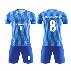 Ensemble uniforme de football pour hommes athlétiques, maillot et short respirants et à séchage rapide, parfaits pour l'entraînement, les matchs en plein air et les tournois - Product Image 1