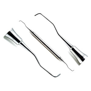 เครื่องมือผ่าตัดทางทันตกรรมเกรดสูง ทำจากเหล็กกล้าไร้สนิม สำหรับมืออาชีพ - Product Image 1