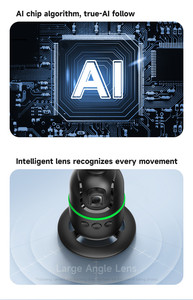 Nouveauté : <span class=keywords><strong>Stabilisateur</strong></span> Gimbal Intelligent P03 avec Suivi Automatique du Visage par IA pour Appareil Photo et Téléphone Portable - Product Image 4