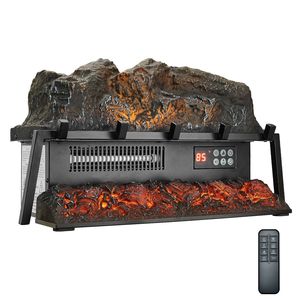 Inserto per Caminetto Elettrico da 23 Pollici con Telecomando, Stile Moderno, 5 Livelli di Fiamma Regolabile e Suono Crepitante, Riscaldatore con Effetto Legna - Product Image 1