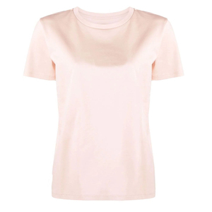 Camiseta de algodón 100% personalizada al por mayor, informal, de verano, transpirable, lisa, para mujer, camisetas personalizadas para mujer, las más vendidas - Product Image 1
