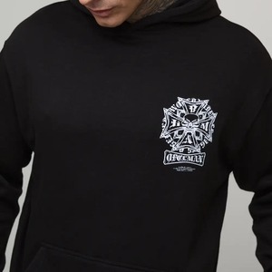 Novedad 2026 Sudadera con capucha oversize de corte holgado para hombre, estilo streetwear, personalizada, original, vintage, con efecto lavado, bordado 3D, estampado, con cremallera y pedrería - Product Image 4