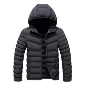 Fully Customized <b>Men's</b> Waterproof <b>Canvas</b> Puffer <b>Jackets</b> Polyester Wadding Filled Winter DDP Shipping - Product Image 6