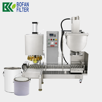 Machine de remplissage de seaux 1-30 kg semi-automatique pneumatique pour peinture, produits chimiques, huile - Prix usine, utilisation facile