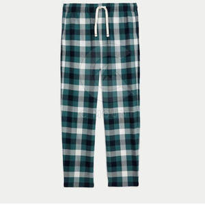Conjunto de Pijama de Algodón para Hombre, Ropa de Dormir Suave y Cómoda para el Hogar, Transpirable, Corte Relajado, para Verano e Invierno - Product Image 4