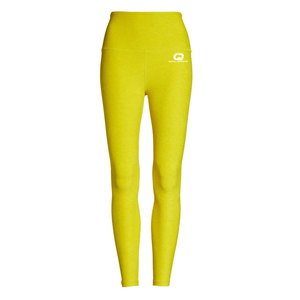 Leggings de Yoga para Mujer, Sólidos, de Spandex/Poliéster, Cintura Elástica, Ligeros, Largos, Transpirables, de Alta Calidad - Product Image 1