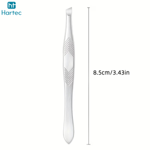 แหนบคิ้วแบบกำหนดเองสำหรับแบรนด์ส่วนตัว, แหนบปลายเฉียงสแตนเลส OEM สำหรับเครื่องมือเสริมความงาม ปรับแต่งได้สำหรับแบรนด์เครื่องสำอาง - Product Image 2